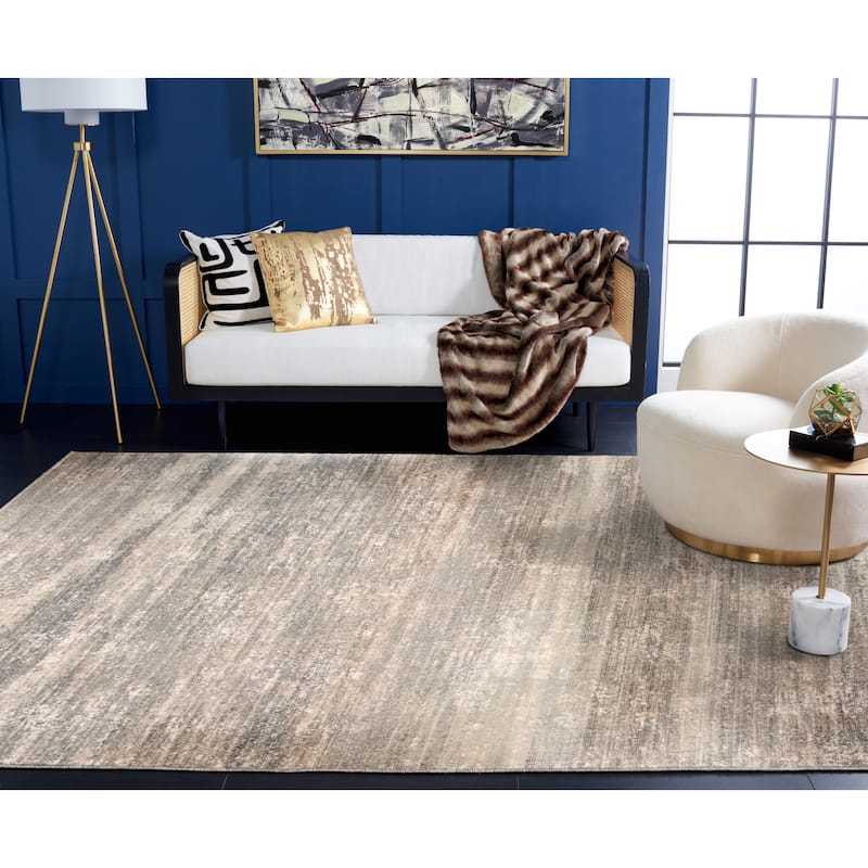 SAFAVIEH Noble Signe Modern Oriental Polyester Rug