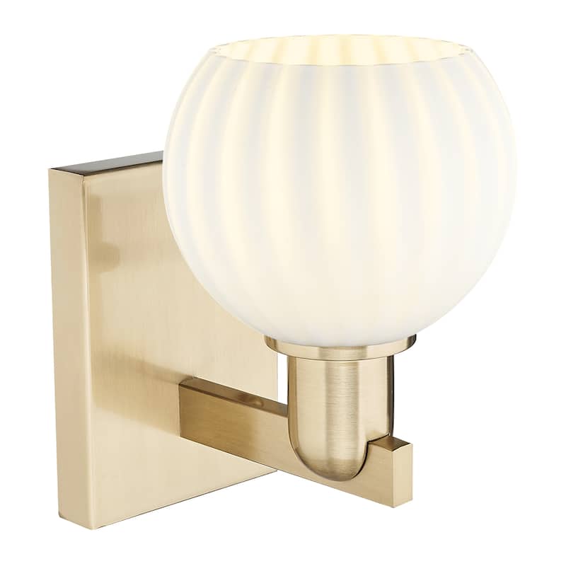 Innovations Lighting Endless Possibilities Arcadia - White Venetian - 1 Light 6" Sconce