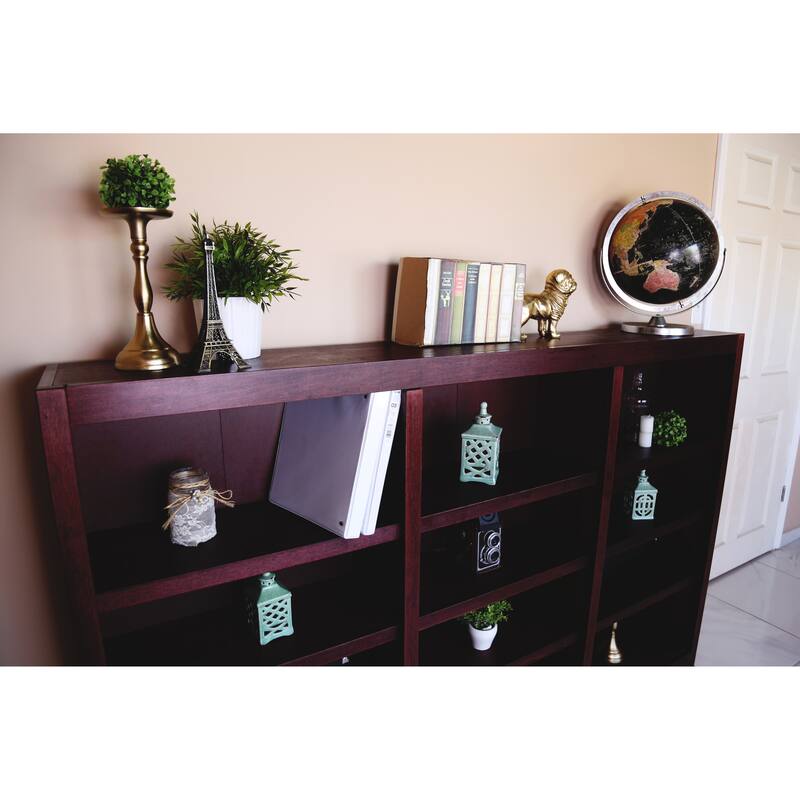 72 x 48 Inch Wall Storage Bookcase