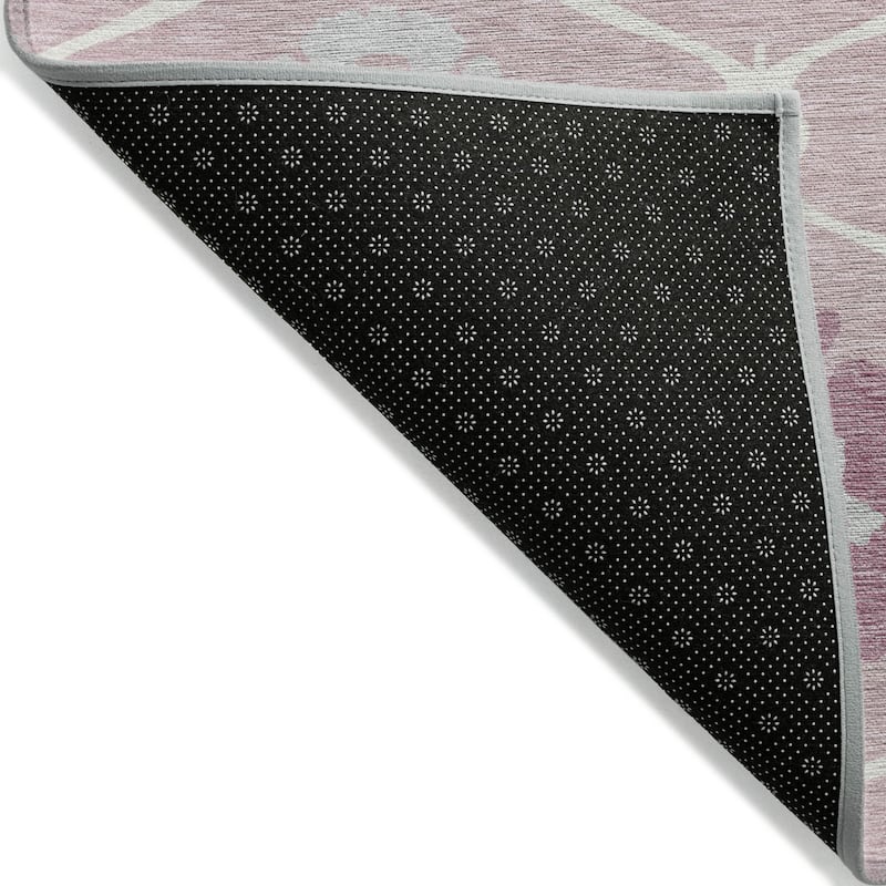 HomeRoots Medallion Transitional Rectangle Outdoor Rug