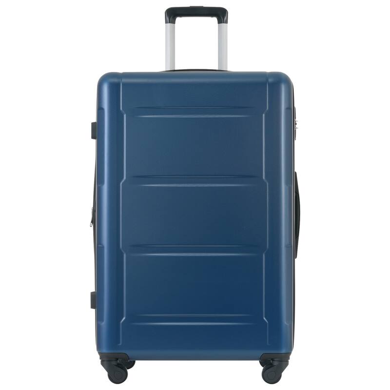 2-Piece, Modern Luggage Sets, Expandable Luggage with 360-Degree Swivel Wheels and TSA lock, for Boarding Travel, Blue