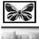 preview thumbnail 4 of 3, "Silver Butterfly" by Jodi Print on Acrylic