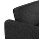 preview thumbnail 15 of 23, Serta Prague Convertible Sofa in Chenille Fabric