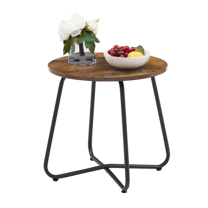 VECELO Modern Small Round Coffee tables