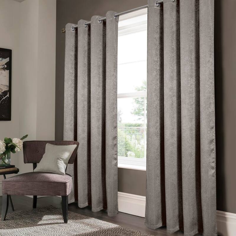 Nora Embossed Blackout Grommet Panel 90" - 52 x 90 in. - 52 x 90 in.