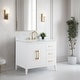 preview thumbnail 7 of 128, Vanity Art 42" Single Sink Bathroom Vanity Cabinet with Engineered Marble Countertop