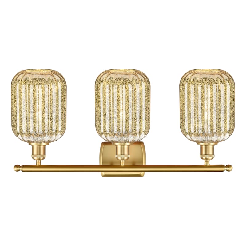 Innovations Lighting Endless Possibilities Ballston - Preston - 3 Light 27" Jar Shade Bath Vanity Light