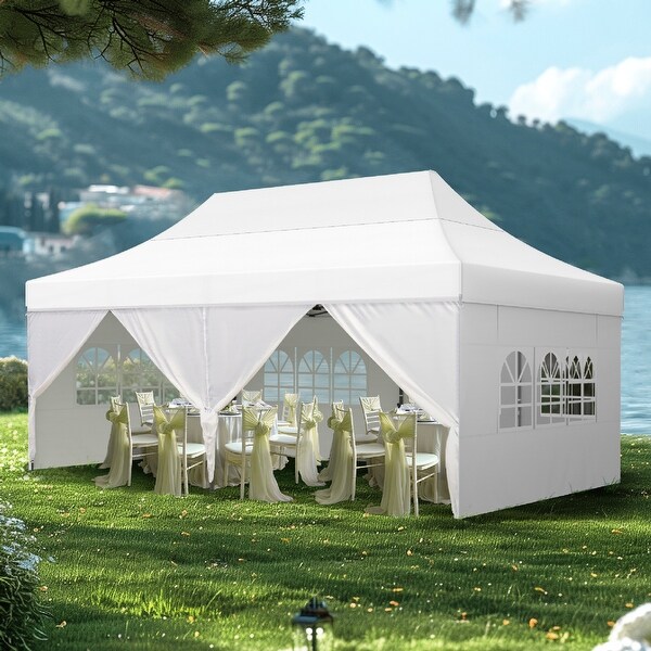 10x20FT Outdoor Canopy Tent for Events Party Wedding