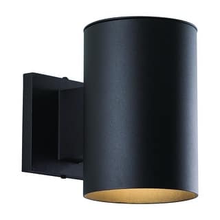VAXCEL Chiasso 1-Light Outdoor Wall Sconce, Rust-Resistant Aluminum, Metal Shade, LED Compatible, Dark Sky Compliant