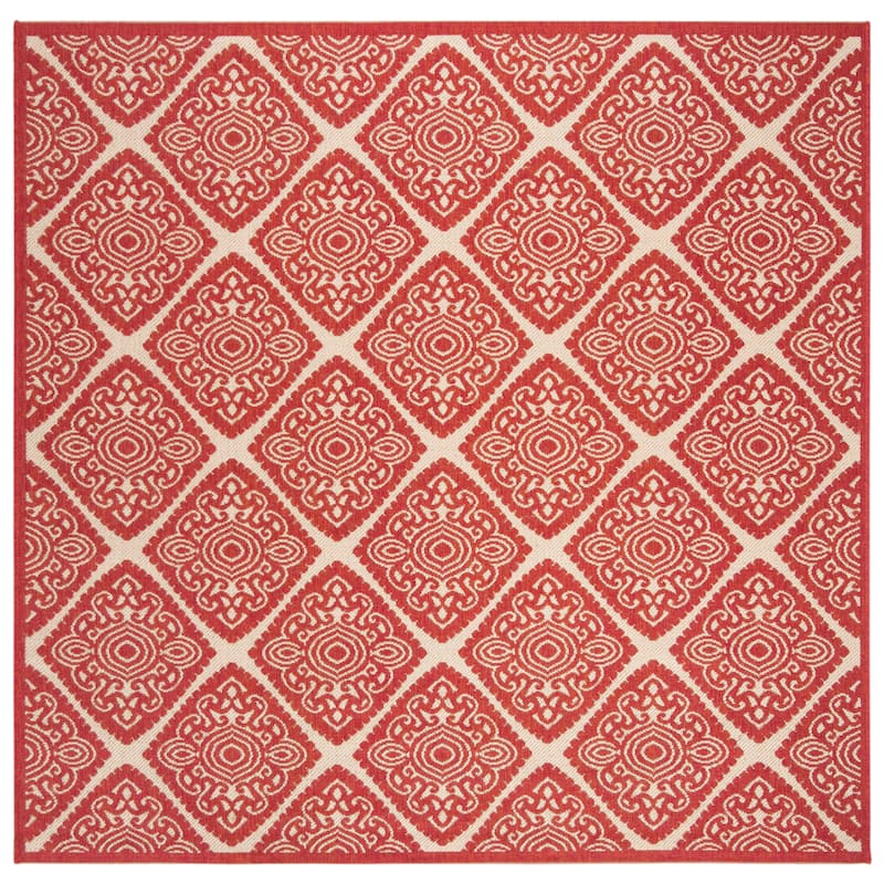 SAFAVIEH Beach House Phyllis Indoor/ Outdoor Waterproof Patio Backyard Rug