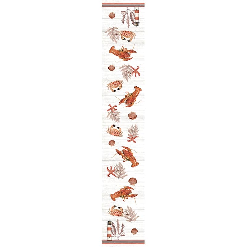 Seafood Shack Table Runner 13 x 90 - 13" x 90"