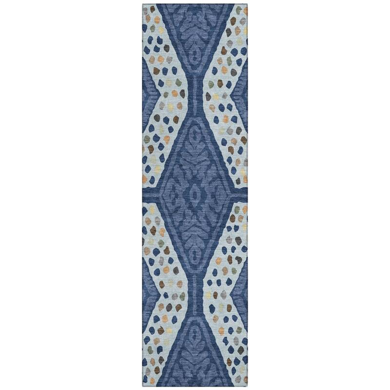 Machine Washable Indoor/ Outdoor Global Nipsey Chantille Rug