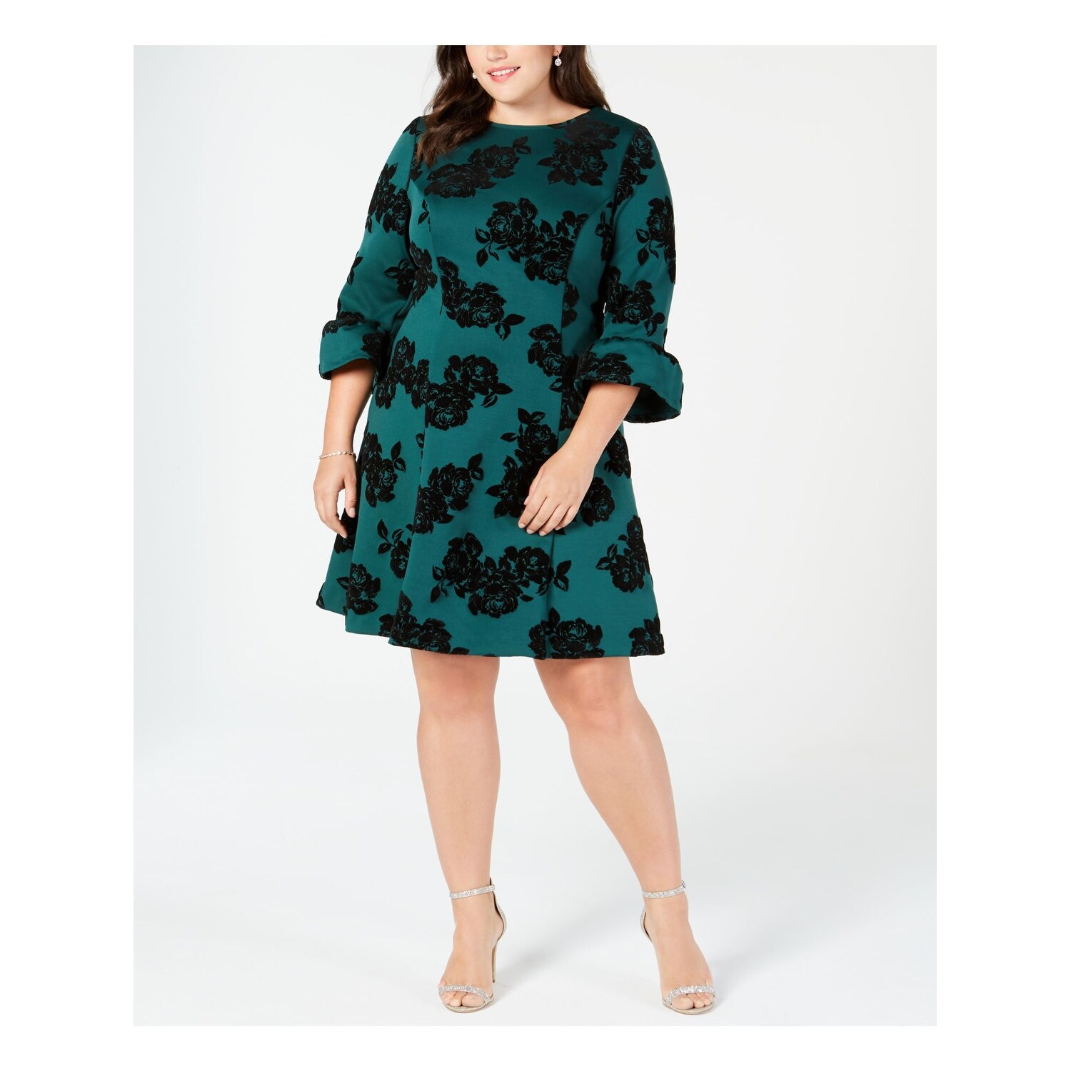 green dress size 22
