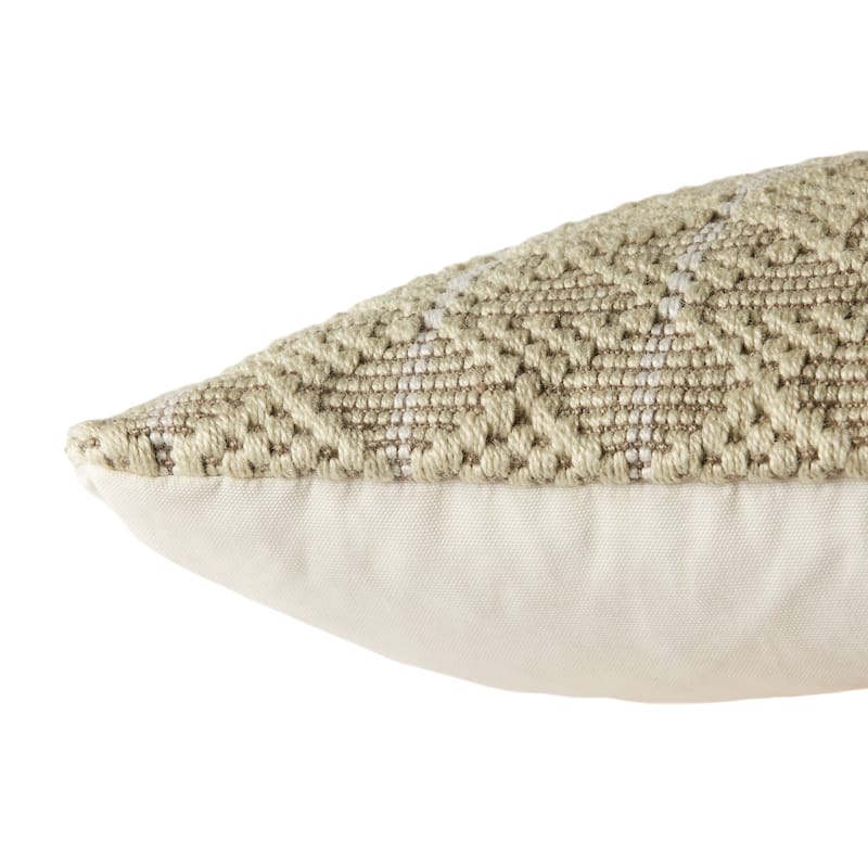 Lindy Indoor/ Outdoor Geometric Pillow