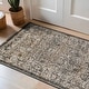 preview thumbnail 17 of 26, World Rug Gallery Vintage Border Stone Gray Indoor High-Low Area Rug 2' x 3'
