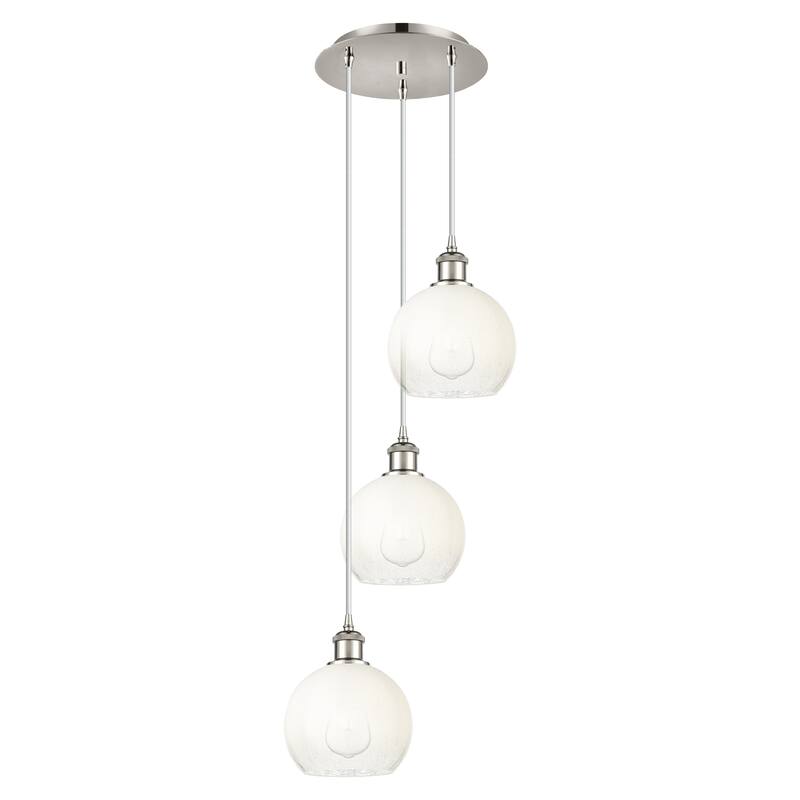 Innovations Lighting Endless Possibilities Ballston - Brookhaven Globe - 3 Light 14" Cord Hung Multi Pendant