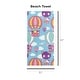preview thumbnail 27 of 38, Sanrio Hello Kitty & Friends Beach Towel