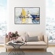 preview thumbnail 8 of 8, Oliver Gal 'Venice The Giudecca' Nautical and Coastal Yellow Wall Art Canvas Print 45 x 30