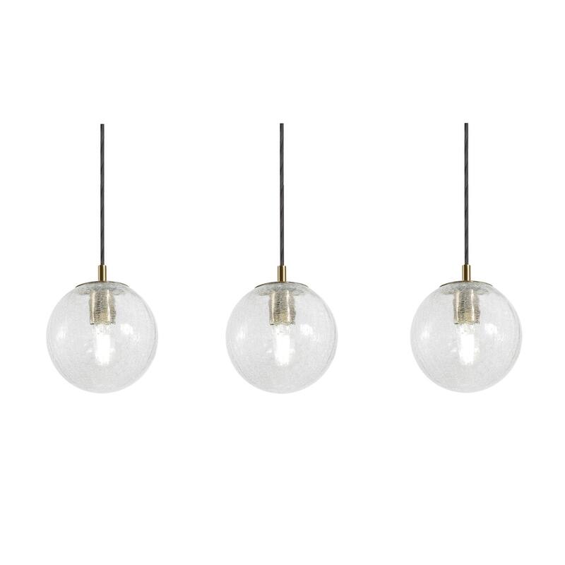 AFX PLAP07MBLNR3 Palla 3 Light 36" Wide Multi Light Pendant - Light Antique Brass