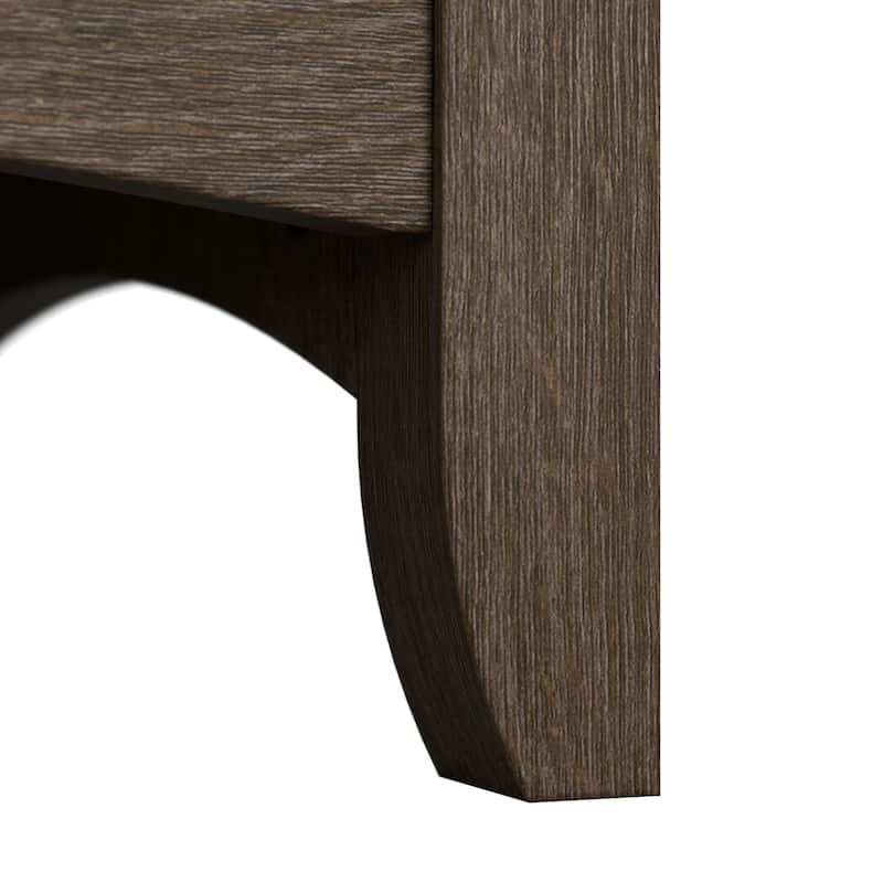 Bush Furniture Salinas 60W L Shaped Desk with Drawers and Storage