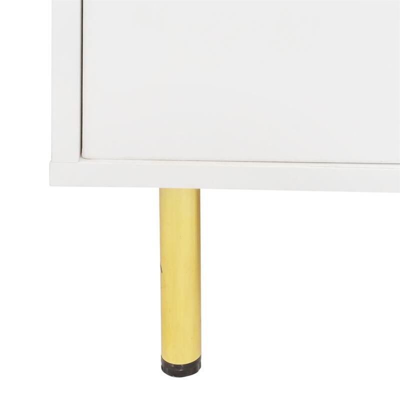 Armoire with 2 Doors with Handle for bedroom,White
