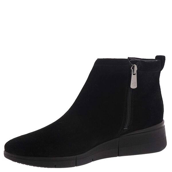 Shop Easy Spirit Womens Papaya Suede Almond Toe Ankle Fashion