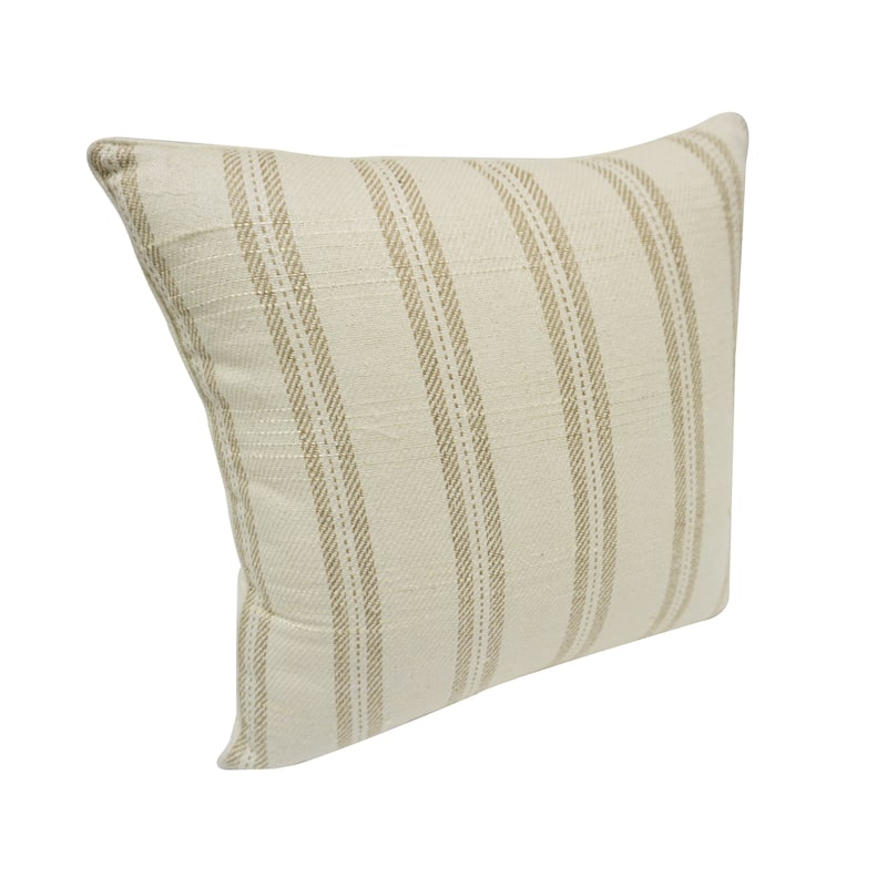 Home&Manor Tanjan Vintage Raw Silk Pillow 18"