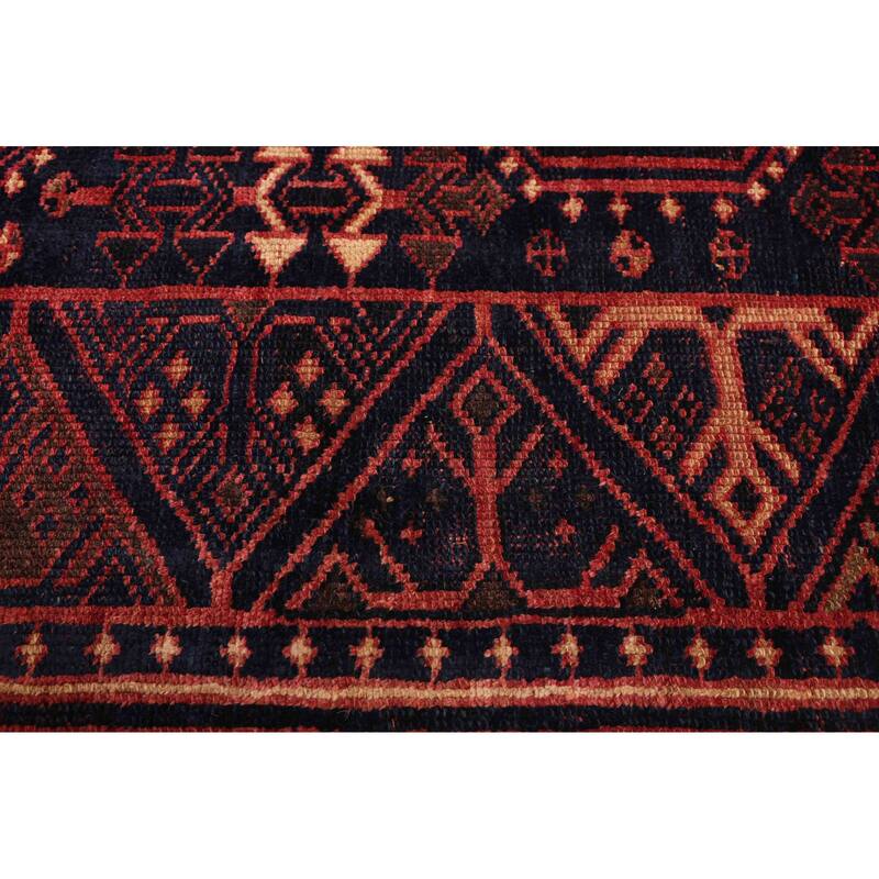 ECARPETGALLERY Hand-knotted Konya Anatolian Dark Navy Wool Rug - 4'7 x 7'9