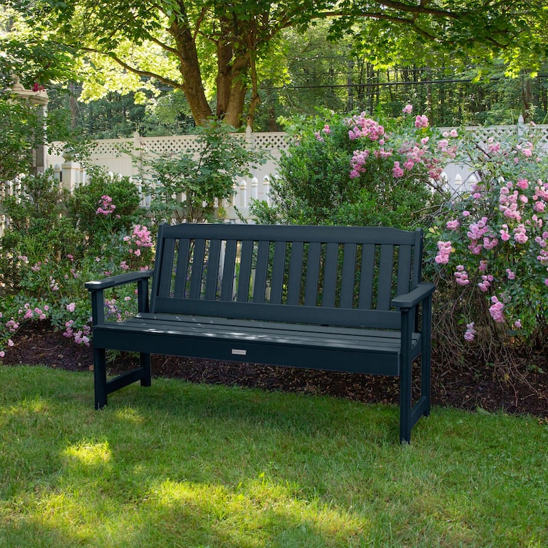 HIGHWOOD Lehigh 5-foot Eco-friendly Synthetic Wood Garden Bench