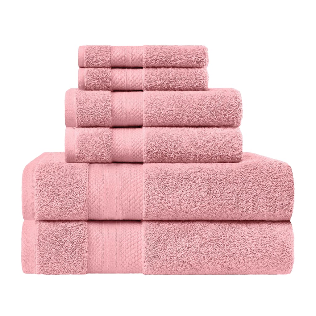 Blue Nile Mills Turkish Cotton Heavyweight 6-Piece Towel Set