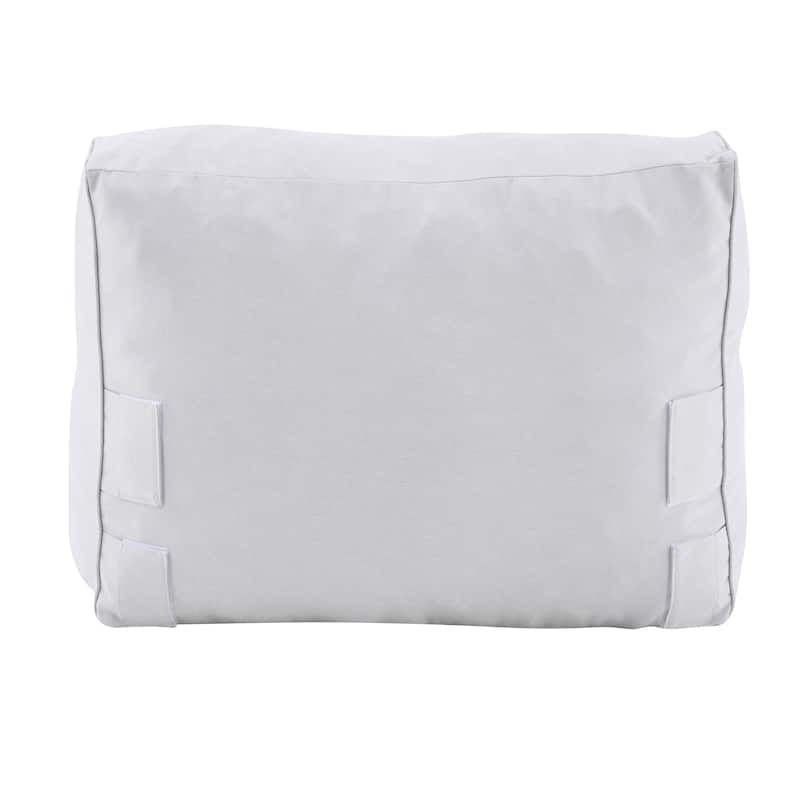 Christopher Knight Home - Nerissa Modular Outdoor/Indoor Bean Bag Sectional Sofa Set with Shredded Foam Filled