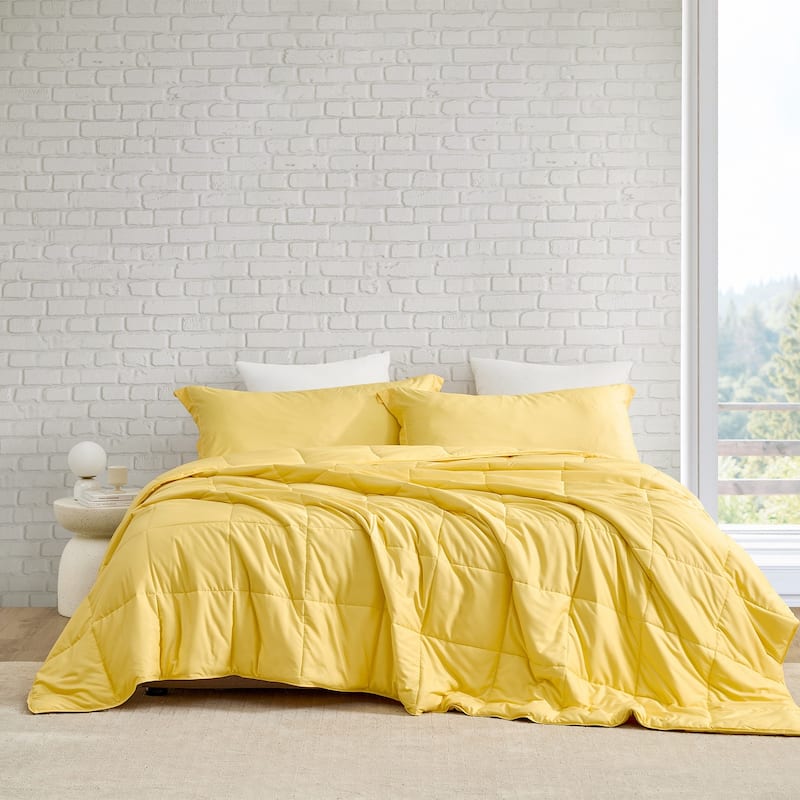 Menopleasing - Coma Inducer® Oversized Cooling Comforter Set. - King - Snap Dragon