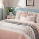 preview thumbnail 34 of 68, Madison Park Vanessa 6 Piece Cotton Percale Quilt Set with Throw Pillows