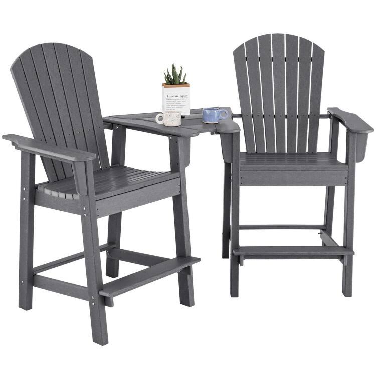 HIPS Plastic Barstool Adirondack Chair