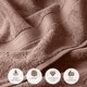 preview thumbnail 32 of 197, Superior Egyptian Cotton 6 Piece Towel Set Ultra Plush & Absorbent Bath, Hand & Face Towels, Heavyweight Spa Quality