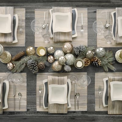Villeroy and Boch Radcliffe Jacquard Placemat Set of 4 - 14" w x 20" l
