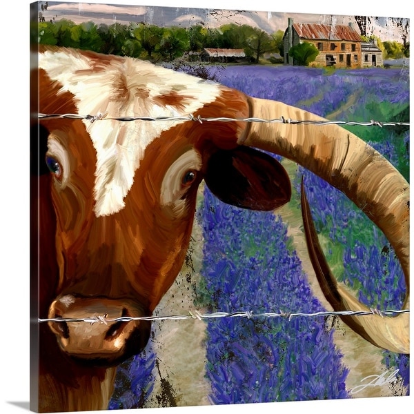 "Texas BB II" Canvas Wall Art