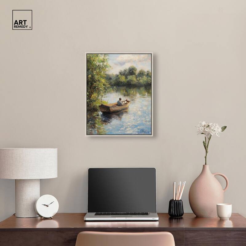 Lost in Thought Canvas by Art Remedy