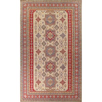 Kazak Oriental Large Area Rug Handmade Wool Carpet - 9'10" x 16'3"