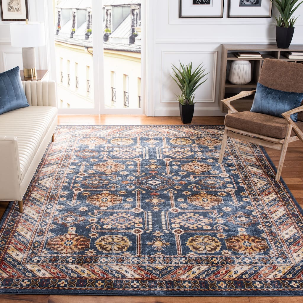 SAFAVIEH, Bijar Louisette Traditional Distressed Oriental Rug