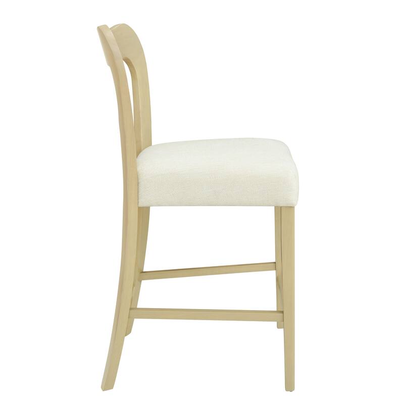 Set of 2 Counter Stools Without Arm