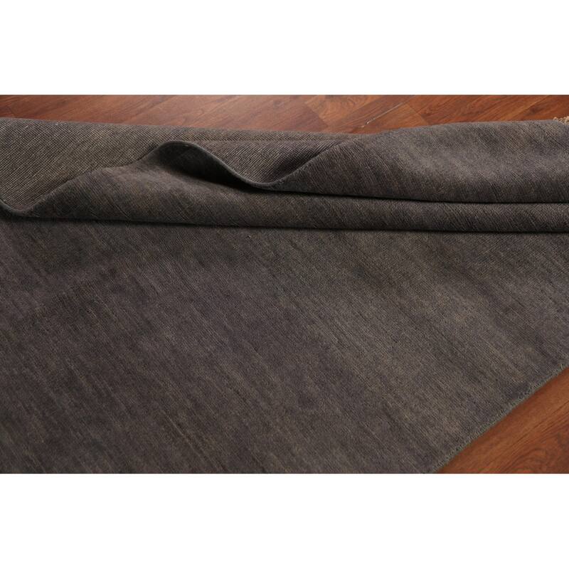 Gabbeh Modern Rug Hand-Knotted Wool Carpet - 3'10" x 5'10"