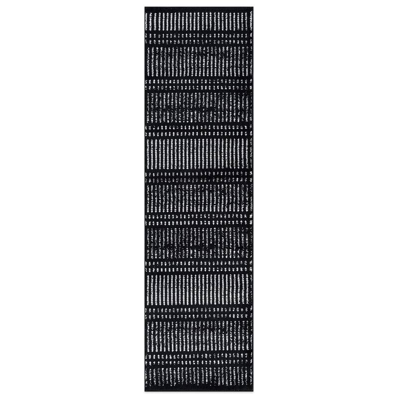 Contemporary Minimalistic Stripe LInes Area Rug