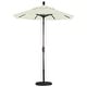 preview thumbnail 31 of 47, California Umbrella 6' Rd. Aluminum Patio Umbrella, Crank Lift, Push Button Tilt, Sunbrella fabric, Bronze Finish
