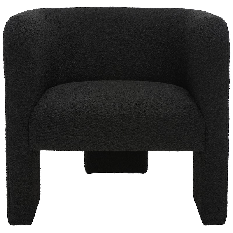 SAFAVIEH Couture Sammie 3-Leg Boucle Accent Chair - 30 in. W x 30 in. D x 29 in. H