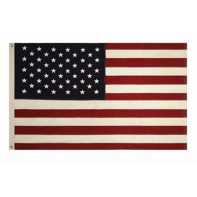 Fabric USA Flag wit Grommets - Multi
