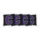preview thumbnail 1 of 1, Cornell Rams Black Cornhole Bags All-Weather Resin Filled
