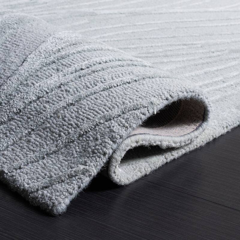 SAFAVIEH Handmade Glamour Fortunata Contemporary Wool Rug