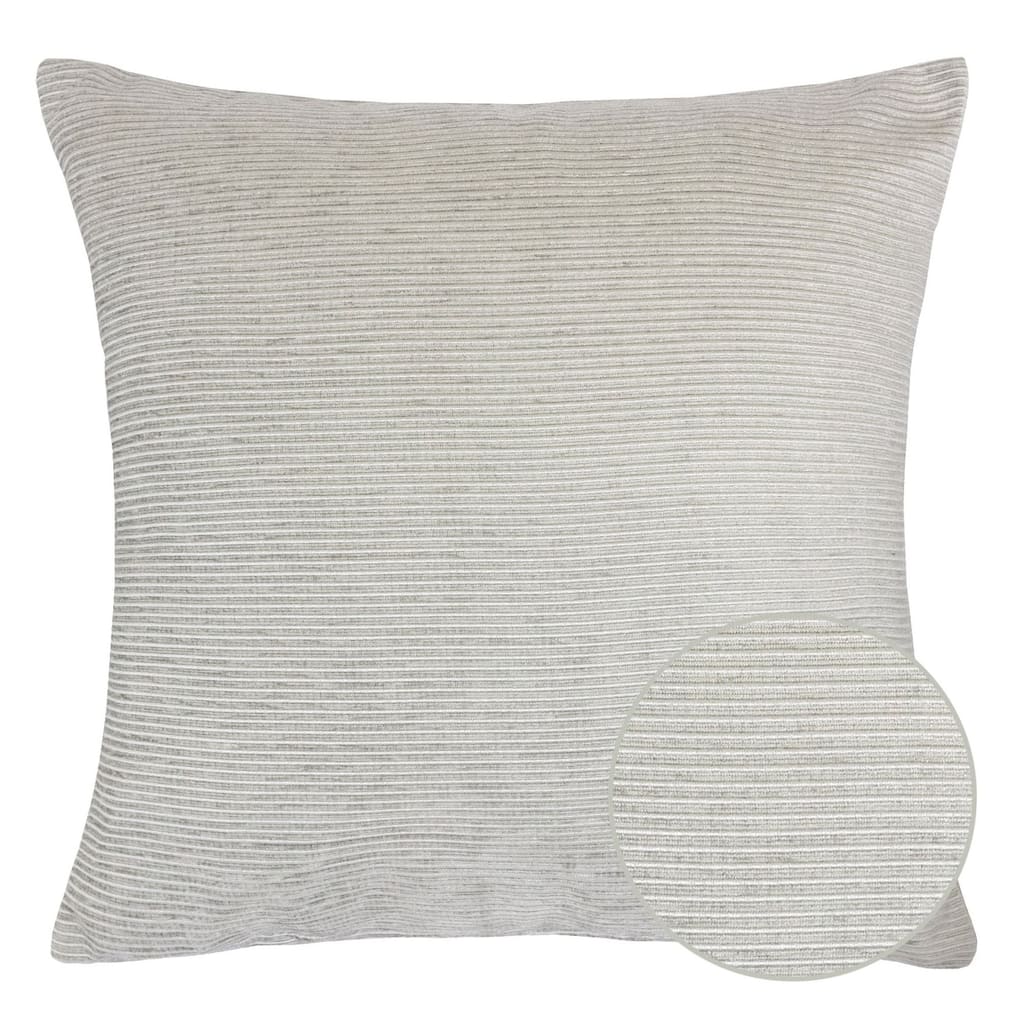 Solid Soft Touch Decor Sofa Pillow 18"x18" - Set of 2 Grey