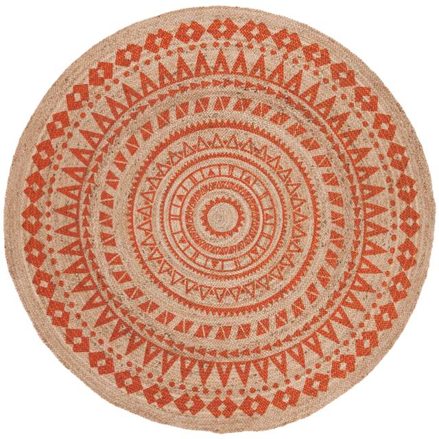 SAFAVIEH Handmade Natural Fiber Valentien Casual Jute Rug